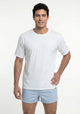 POLERA MANGA CORTA DE ALGODÓN HEY BLANCO DE HOMBRE