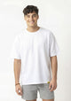 POLERA MANGA CORTA ALGODON BLANCO