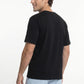 POLERA MANGA CORTA DE ALGODÓN HEY NEGRO DE HOMBRE