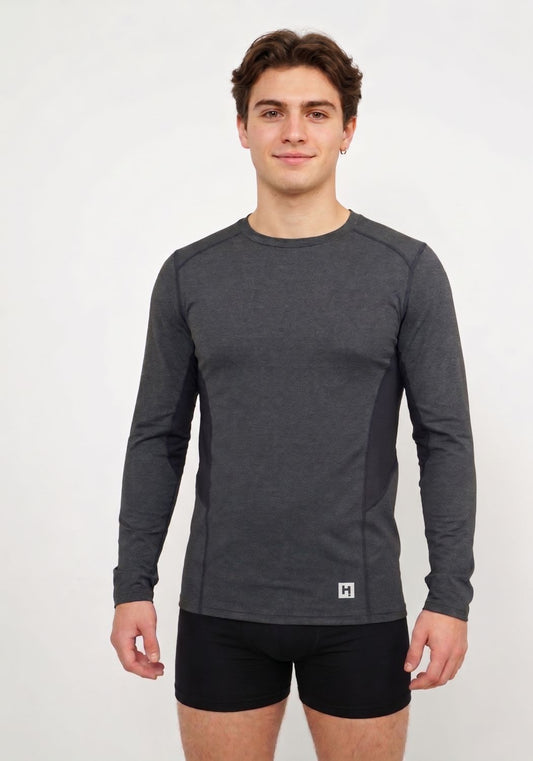 POLERA DEPORTIVA MICROFIBRA MANGA LARGA