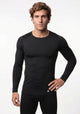 CAMISETA DE MICROFIBRA HEY NEGRO DE HOMBRE