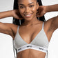 SOSTÉN CON BRALETTE ALGODÓN HEY GRIS DE MUJER