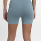 CALZA CORTA SEAMLESS HEY AZUL DE MUJER