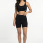 CALZA CORTA SEAMLESS HEY NEGRO DE MUJER