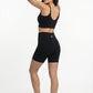 CALZA CORTA SEAMLESS HEY NEGRO DE MUJER