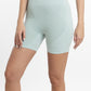 CALZA CORTA SEAMLESS HEY VERDE DE MUJER