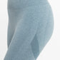 CALZA LARGA SEAMLESS HEY AZUL DE MUJER