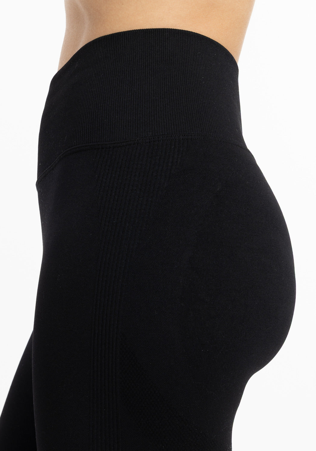 CALZA LARGA SEAMLESS HEY NEGRO DE MUJER