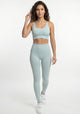 CALZA LARGA SEAMLESS HEY VERDE DE MUJER