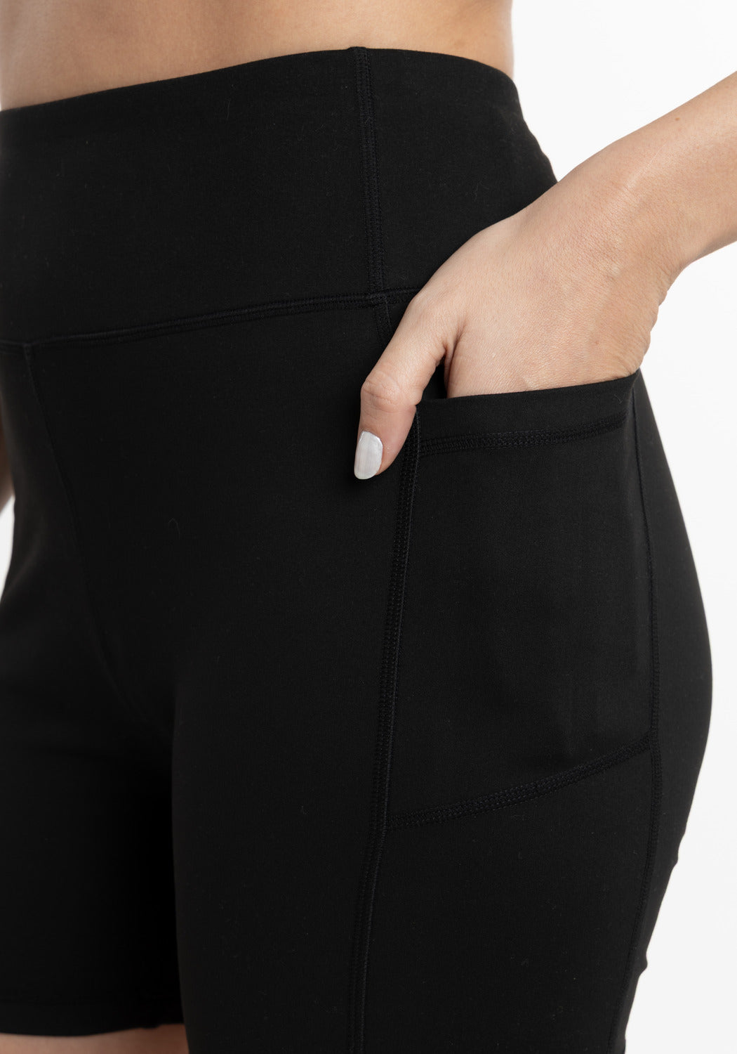 CALZA CORTA DE MICROFIBRA HEY NEGRO DE MUJER