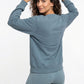 POLERON DEPORTIVO HEY AZUL DE MUJER