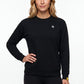 POLERON DEPORTIVO HEY NEGRO DE MUJER