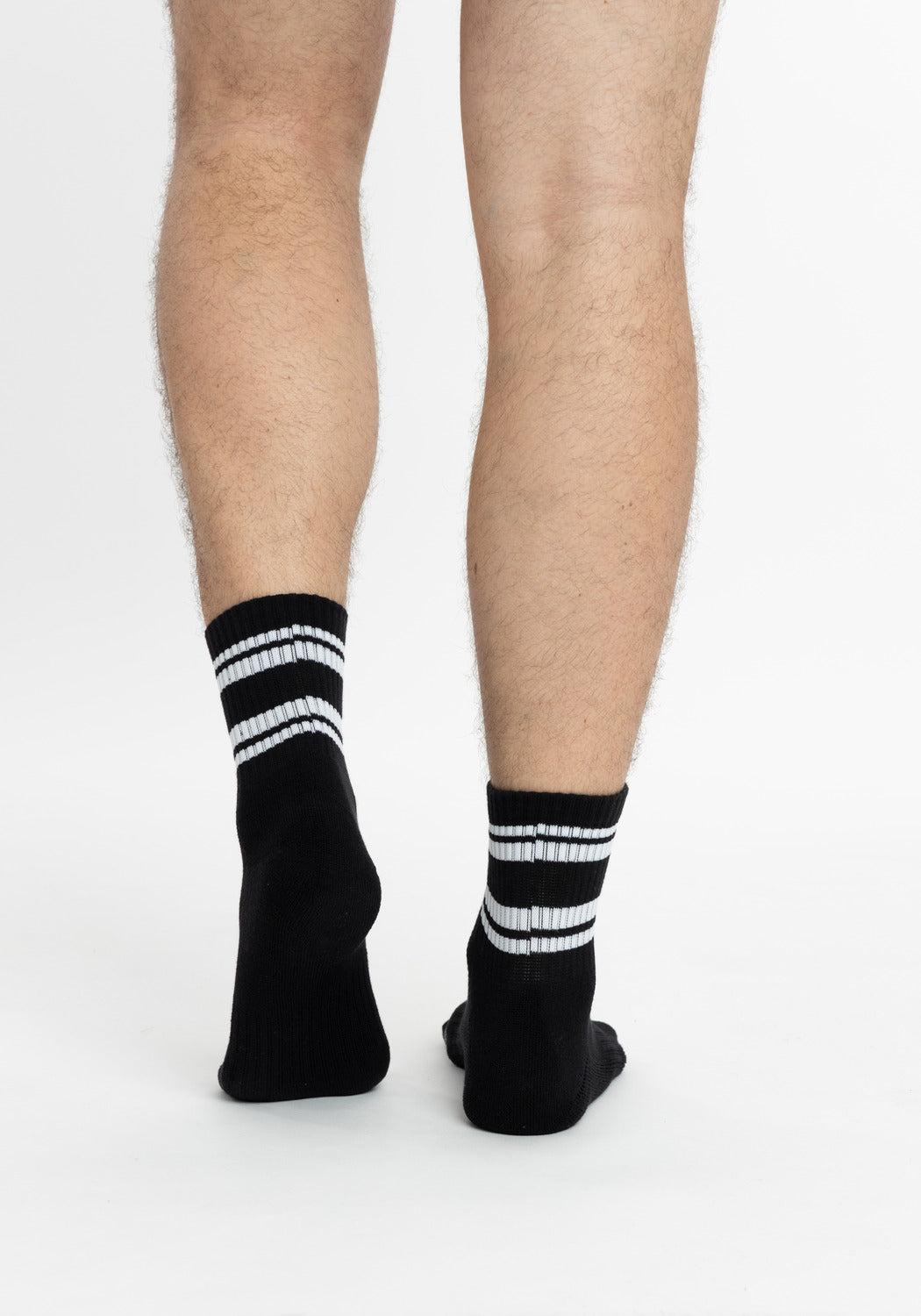 TRIPACK CALCETIN QUARTER DE ANKLE ALGODÓN HEY NEGRO DE HOMBRE
