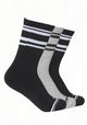 TRIPACK QUARTER ANKLE ALGODON NEGRO