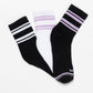 TRIPACK CALCETIN QUARTER ANKLE DE ALGODÓN HEY NEGRO DE MUJER