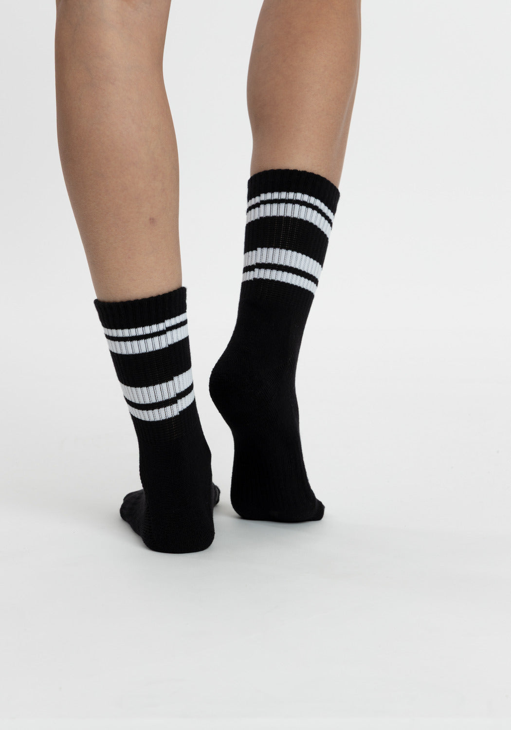 TRIPACK CALCETIN QUARTER ANKLE DE ALGODÓN HEY NEGRO DE MUJER
