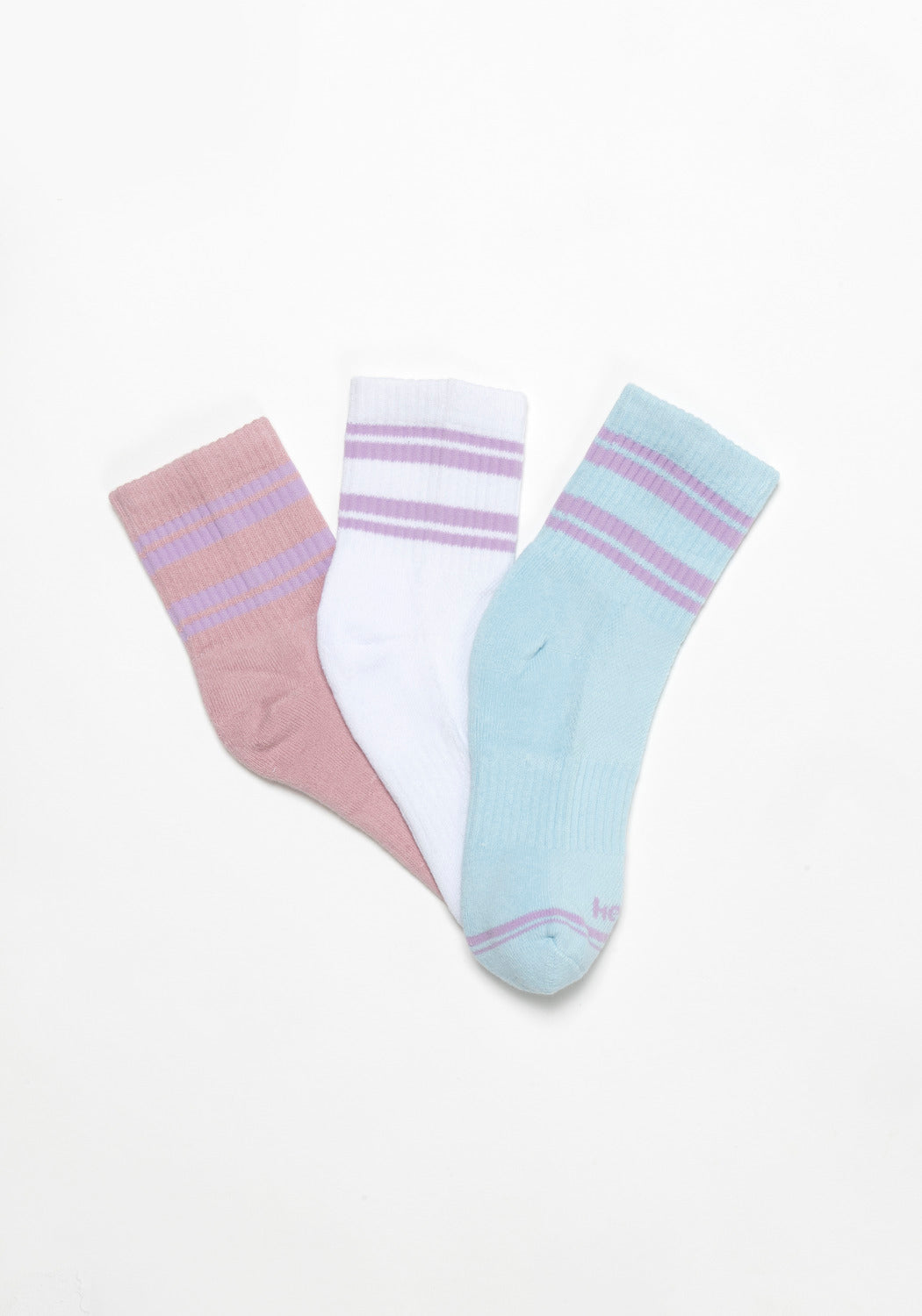 TRIPACK CALCETIN QUARTER ANKLE DE ALGODÓN HEY SURTIDO DE MUJER