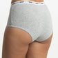 TRIPACK CALZÓN TIRO ALTO MAXI ALGODÓN HEY NEGRO  MUJER