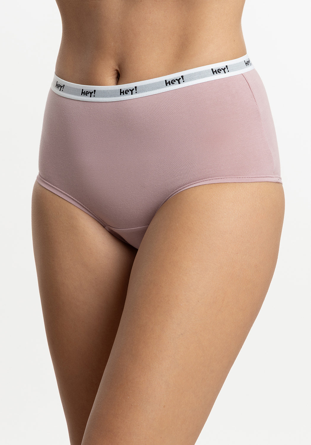 TRIPACK CALZÓN TIRO ALTO MAXI DE ALGODÓN HEY SURTIDO DE MUJER