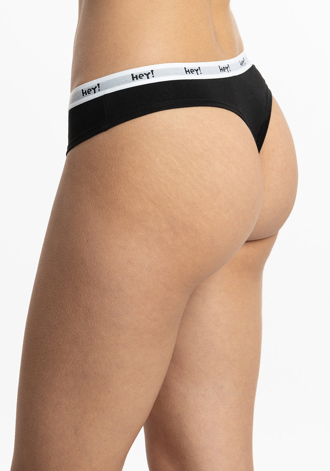 TRIPACK COLALESS DE ALGODÓN HEY NEGRO DE MUJER
