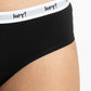 TRIPACK PANTALETA DE ALGODÓN HEY NEGRO DE MUJER