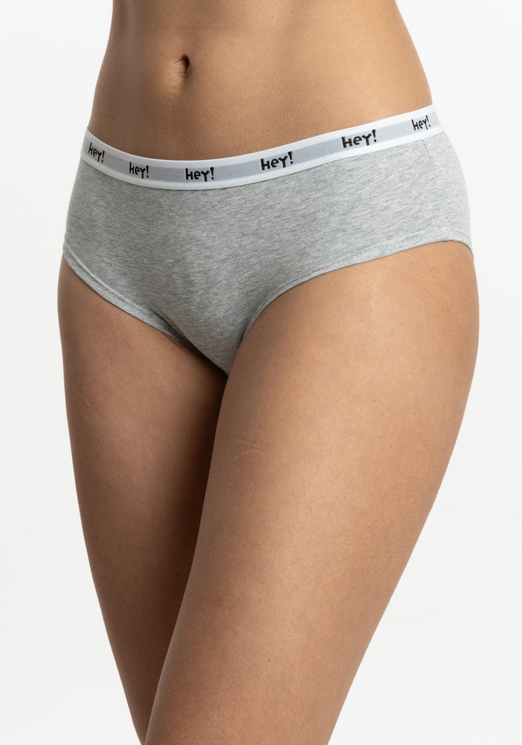 TRIPACK HEY PANTALETA DE ALGODÓN NEGRO DE MUJER