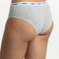 TRIPACK HEY PANTALETA DE ALGODÓN NEGRO DE MUJER