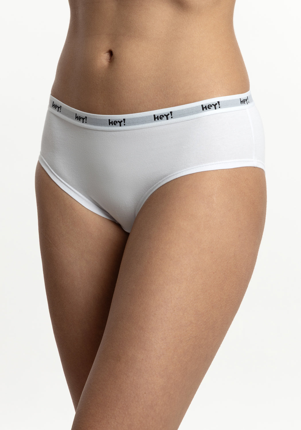 TRIPACK HEY PANTALETA DE ALGODÓN NEGRO DE MUJER