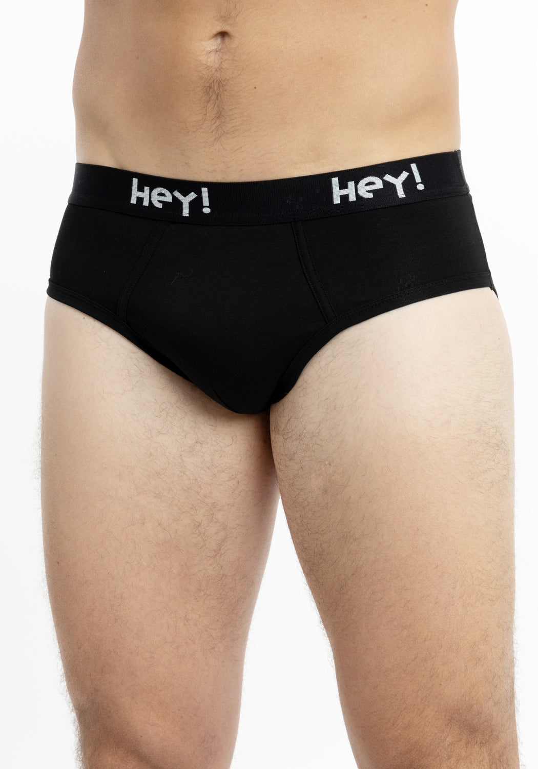 TRIPACK SLIP MAXI DE ALGODÓN HEY NEGRO DE HOMBRE