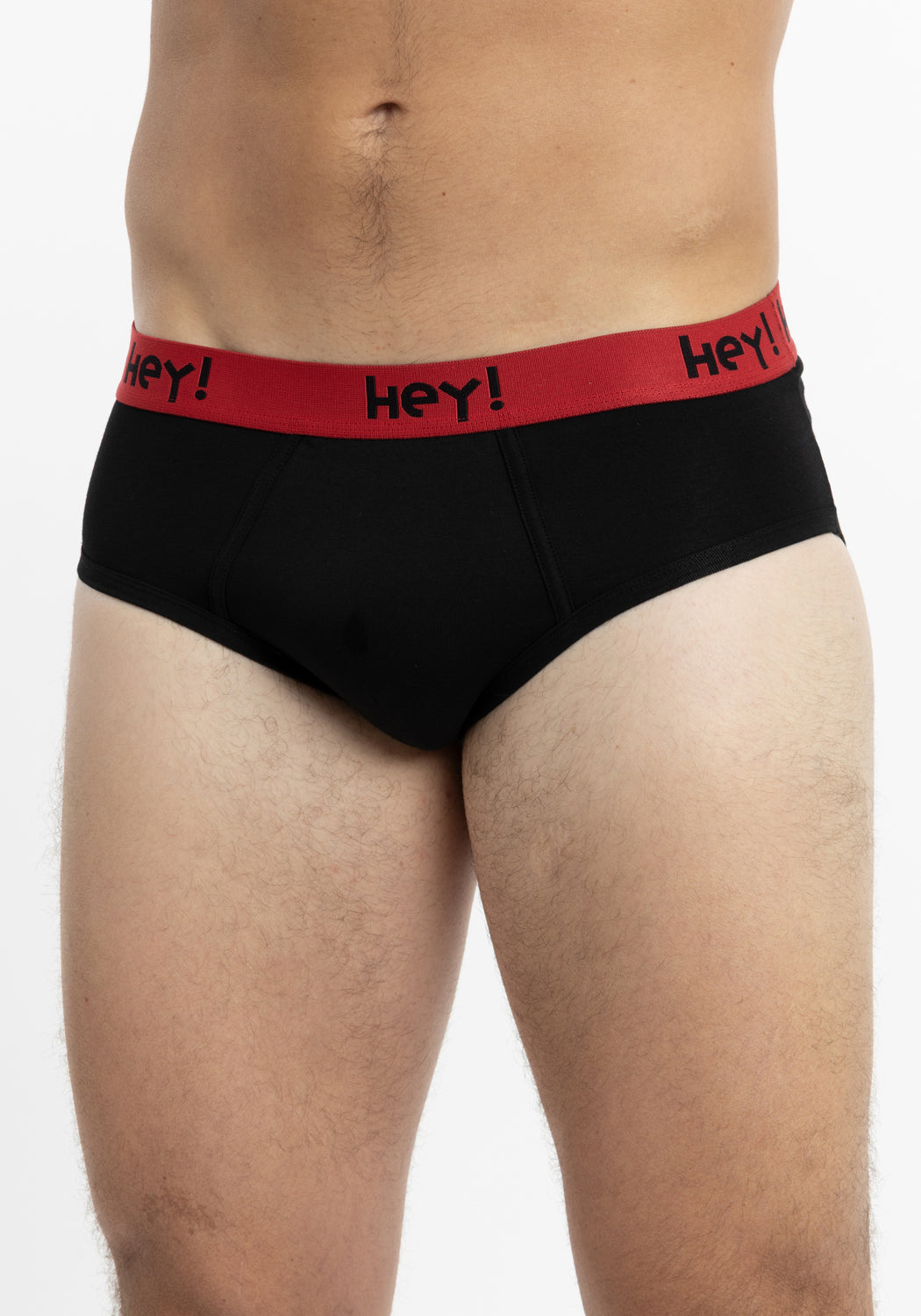 TRIPACK SLIP MAXI DE ALGODÓN HEY NEGRO DE HOMBRE