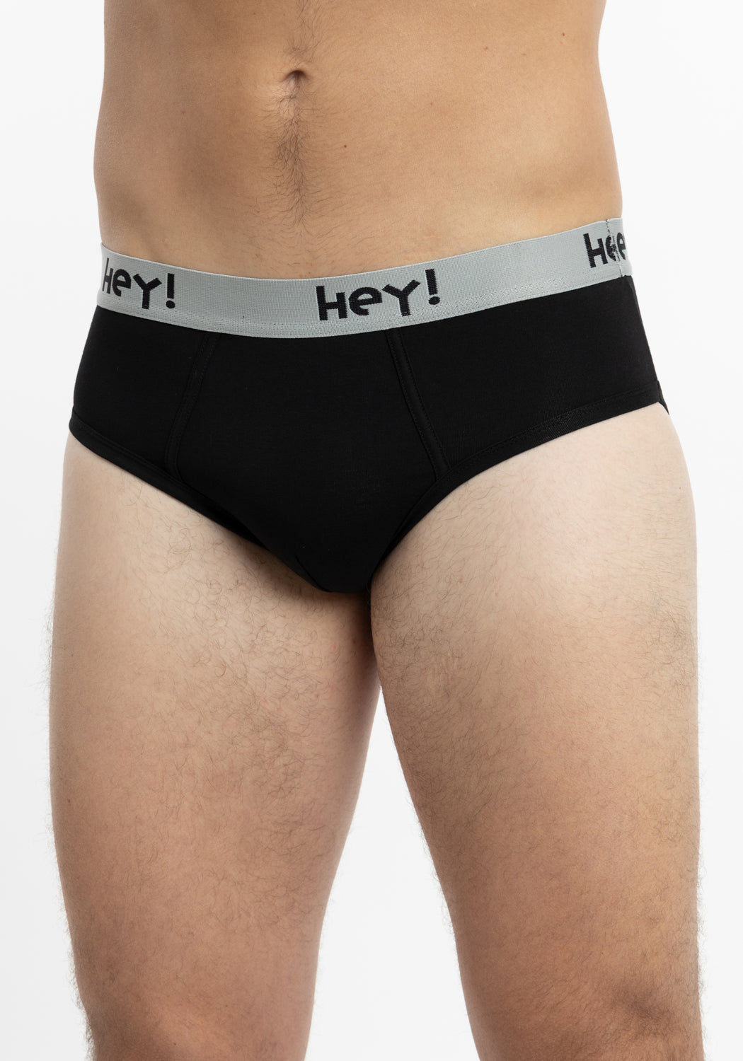 TRIPACK SLIP MAXI DE ALGODÓN HEY NEGRO DE HOMBRE