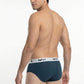 TRIPACK SLIP MAXI DE ALGODÓN HEY NEGRO HOMBRE