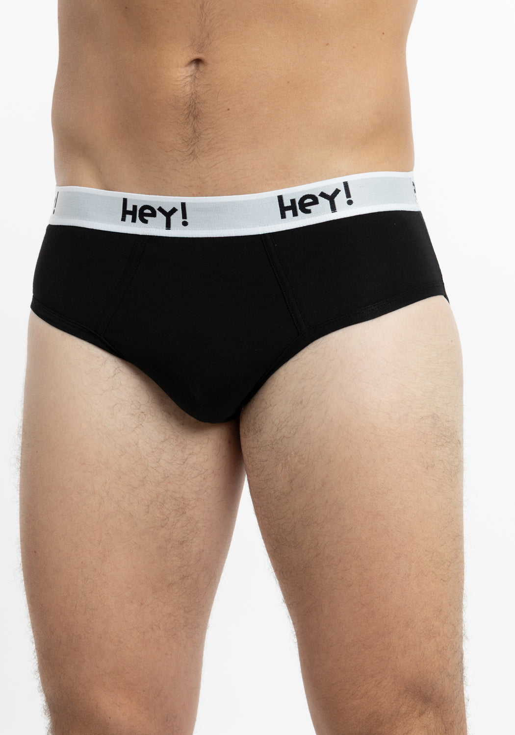 TRIPACK SLIP MAXI DE ALGODÓN HEY NEGRO HOMBRE