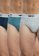 TRIPACK SLIP MAXI DE ALGODÓN HEY SURTIDO DE HOMBRE