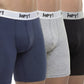 TRIPACK BOXER LARGO ALGODON