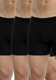 TRIPACK BÓXER LARGO ALGODÓN HEY NEGRO DE HOMBRE