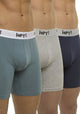 TRIPACK BOXER LARGO ALGODON SURTIDO