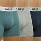 TRIPACK BOXER LARGO ALGODON