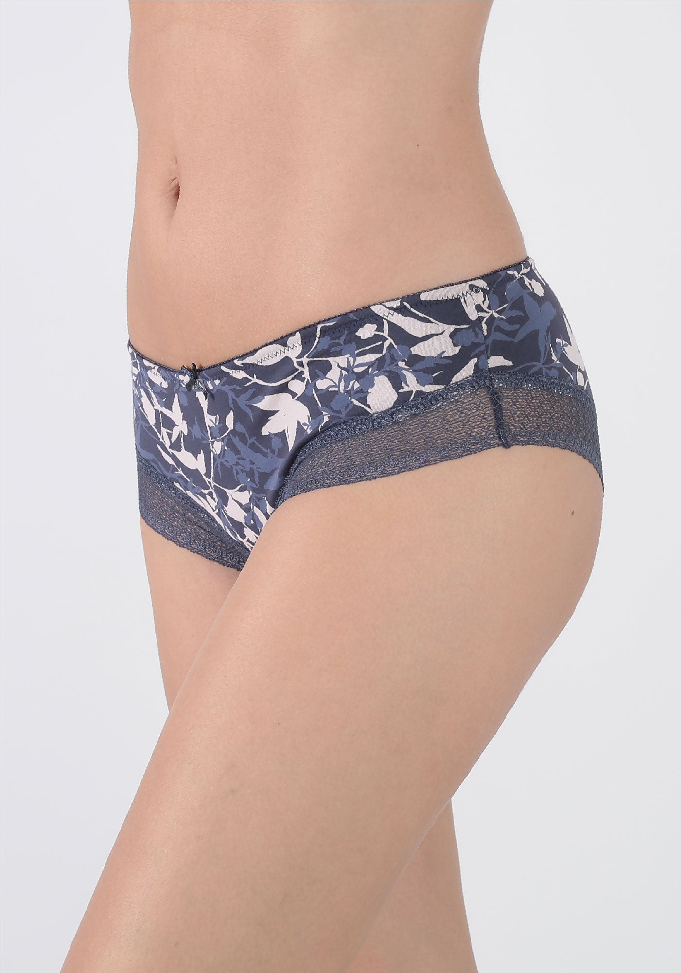 BIPACK PANTALETA ALGODÓN AZUL MARINO MUJER