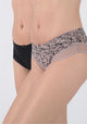 BIPACK PANTALETA ALGODÓN CAFÉ MUJER
