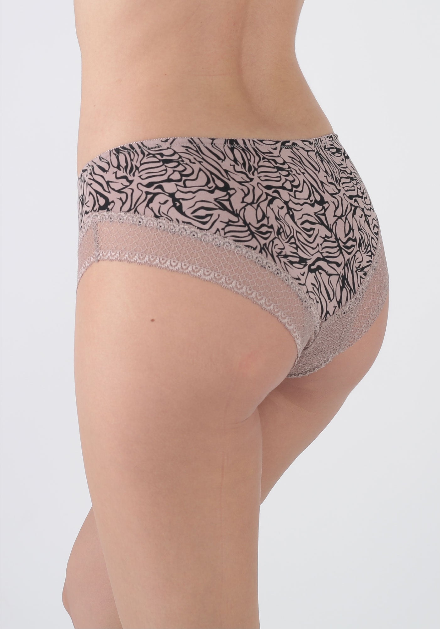 BIPACK PANTALETA ALGODÓN CAFÉ MUJER