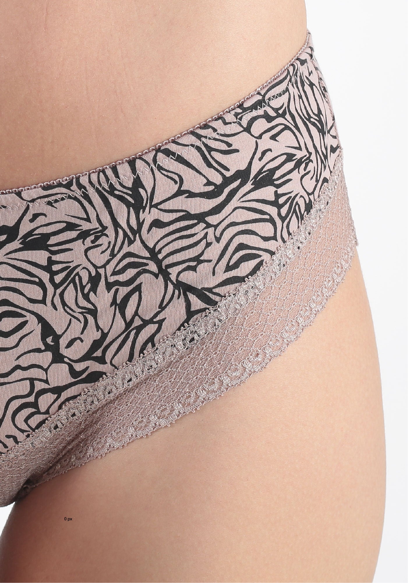 BIPACK PANTALETA ALGODÓN CAFÉ MUJER