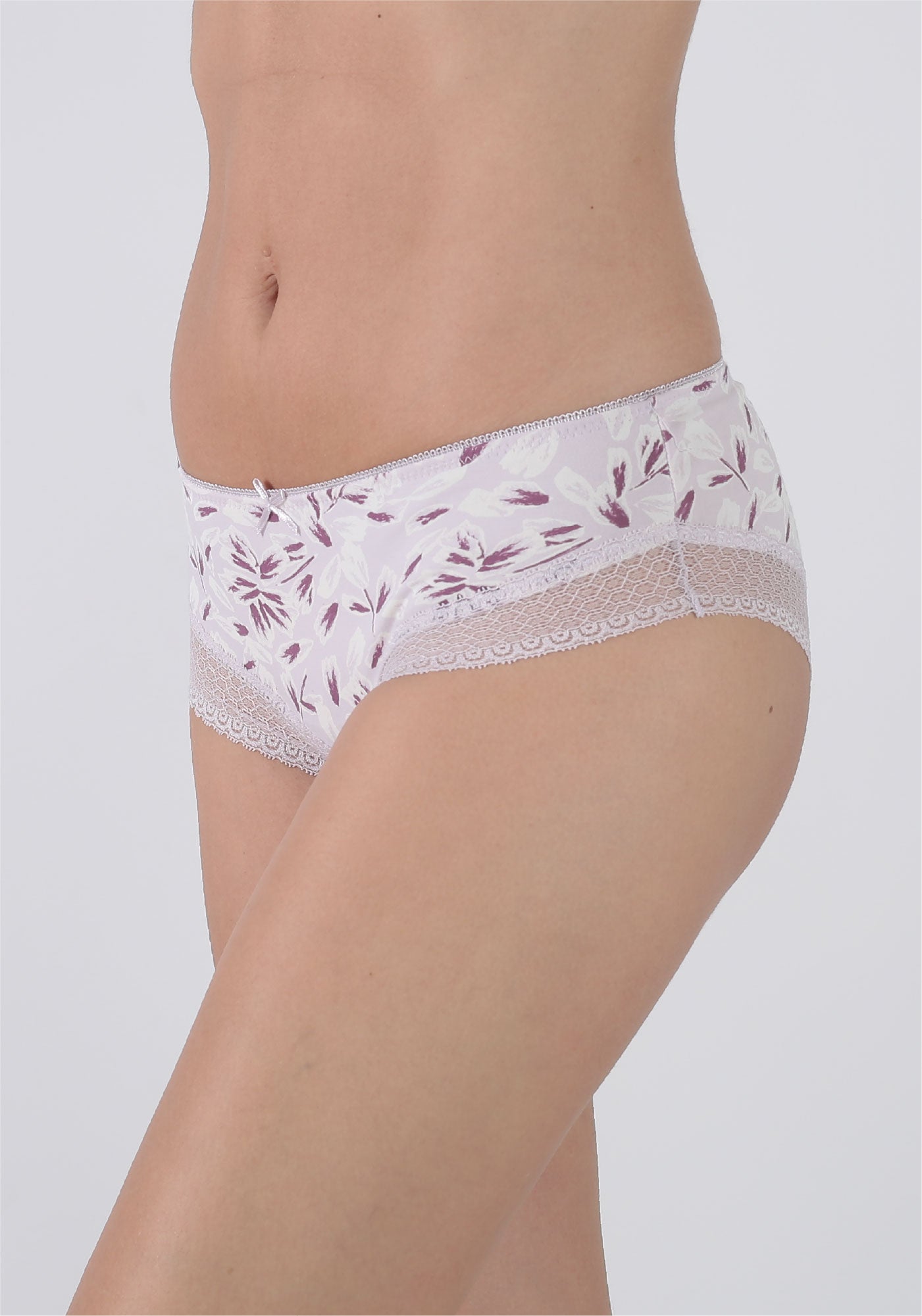 BIPACK PANTALETA ALGODÓN LILA MUJER