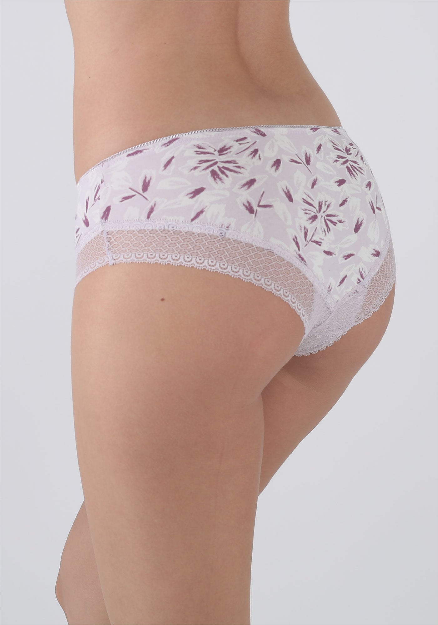 BIPACK PANTALETA ALGODÓN LILA MUJER