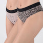 BIPACK PANTALETA ALGODÓN NEGRO MUJER