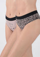BIPACK PANTALETA ALGODÓN NEGRO MUJER