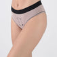 BIPACK PANTALETA ALGODÓN NEGRO MUJER