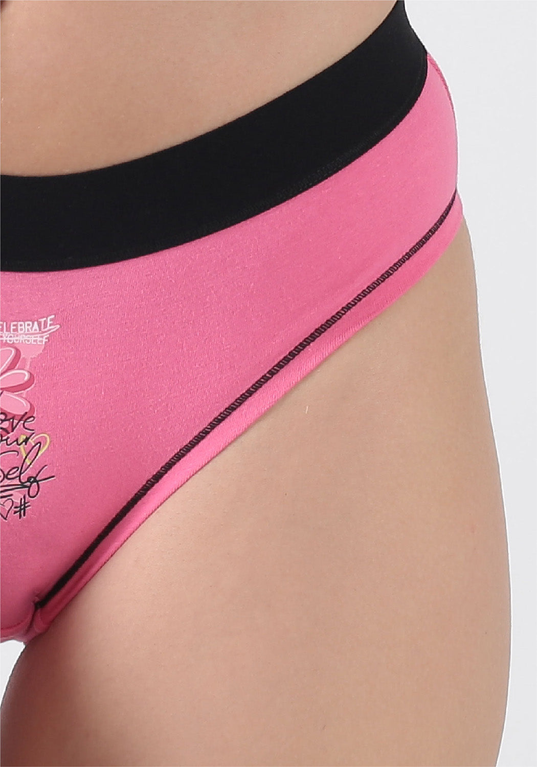 BIPACK PANTALETA ALGODÓN FUCSIA MUJER