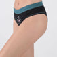 BIPACK PANTALETA ALGODÓN VERDE MUJER