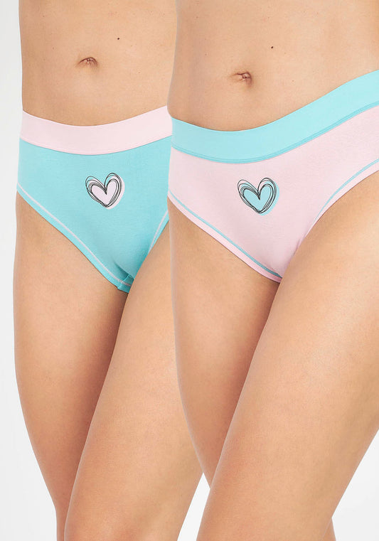 BIPACK PANTALETA ALGODON